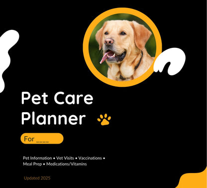 Pet Care Planner