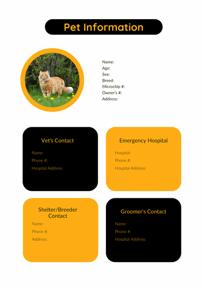 Pet Care Planner