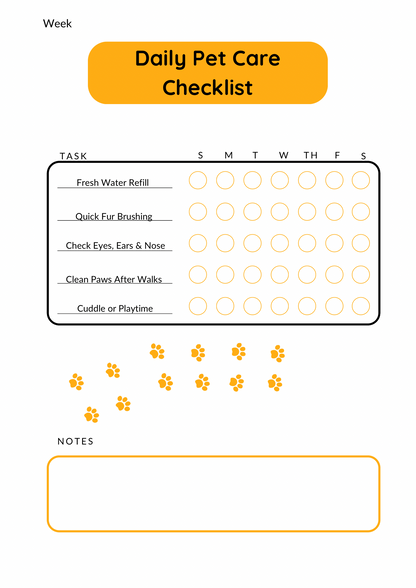 Pet Care Planner